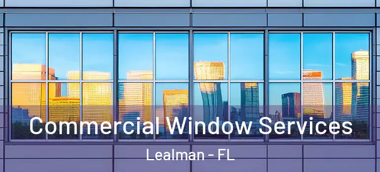  Commercial Window Services Lealman - FL