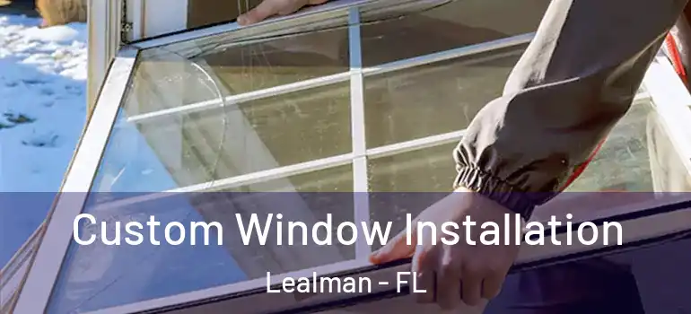  Custom Window Installation Lealman - FL