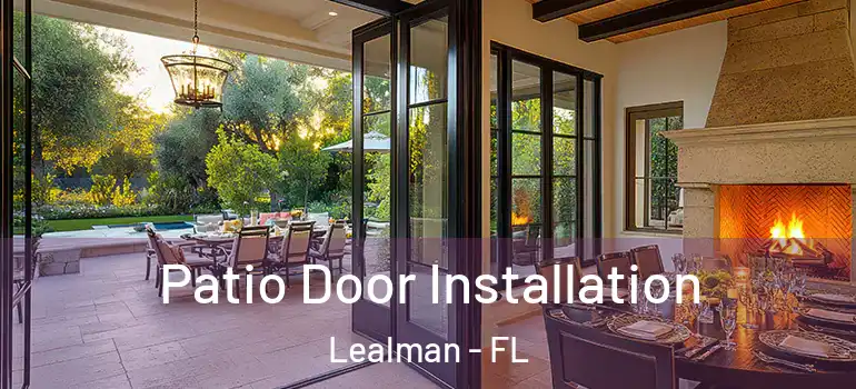  Patio Door Installation Lealman - FL