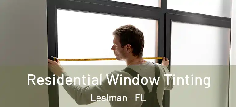  Residential Window Tinting Lealman - FL