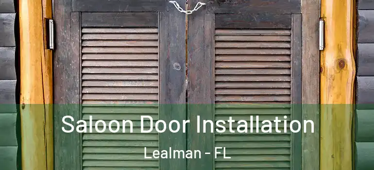  Saloon Door Installation Lealman - FL