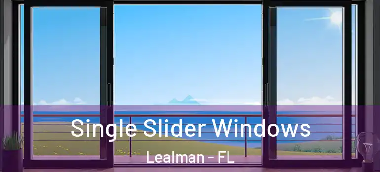  Single Slider Windows Lealman - FL