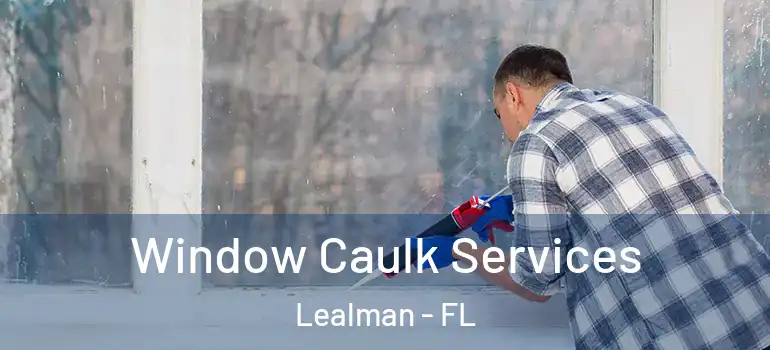  Window Caulk Services Lealman - FL