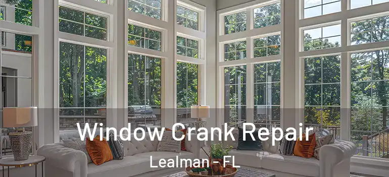  Window Crank Repair Lealman - FL
